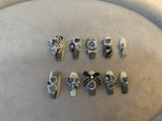 Urban Twilight Handmade Press-On Nails for Modern City Style